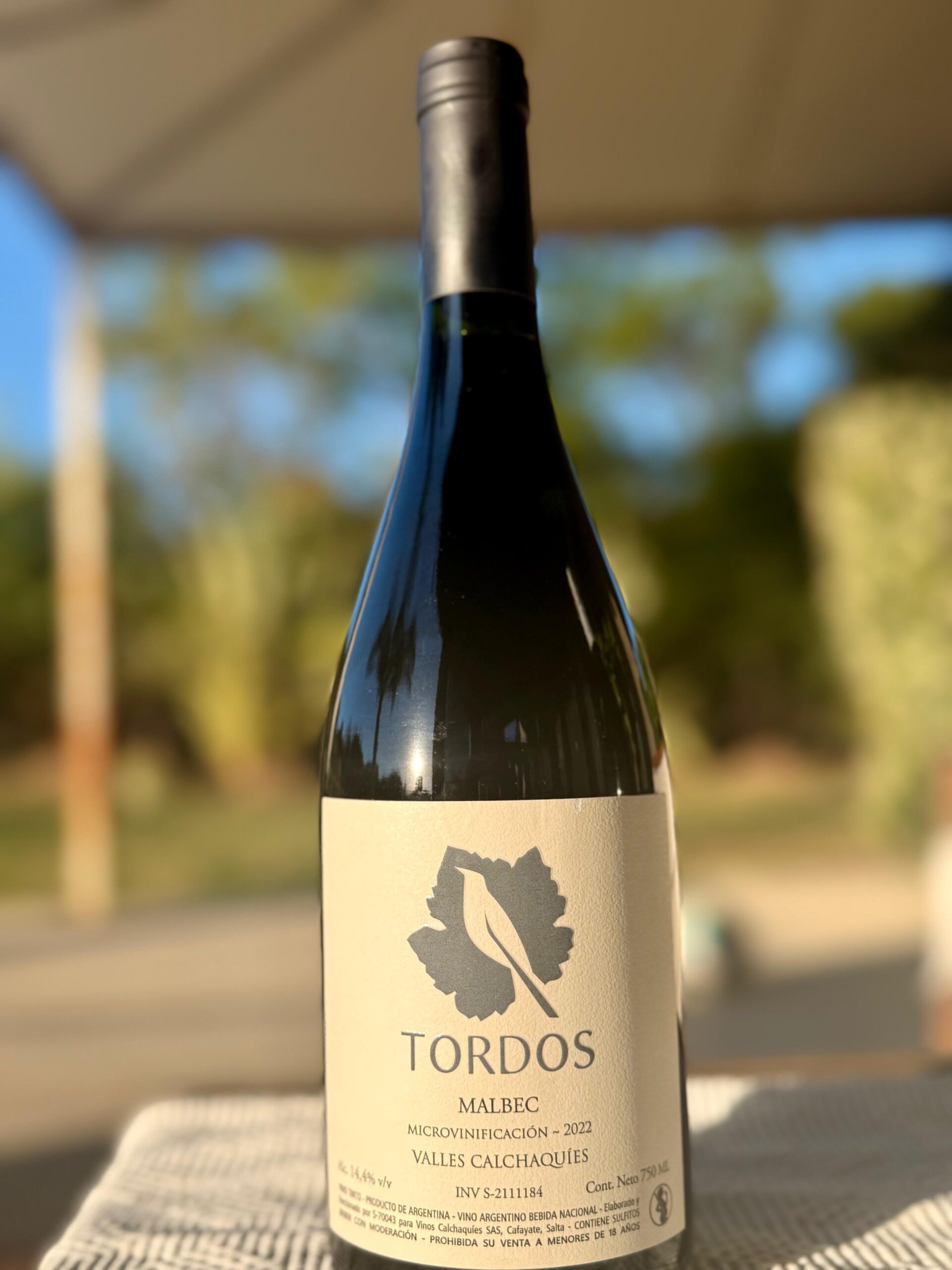 TORDOS MICROVINIFICADO MALBEC 2022 salteño