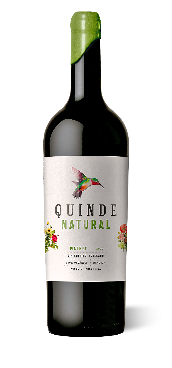 QUINDE NATURAL SIN SULFITOS MALBEC 2020